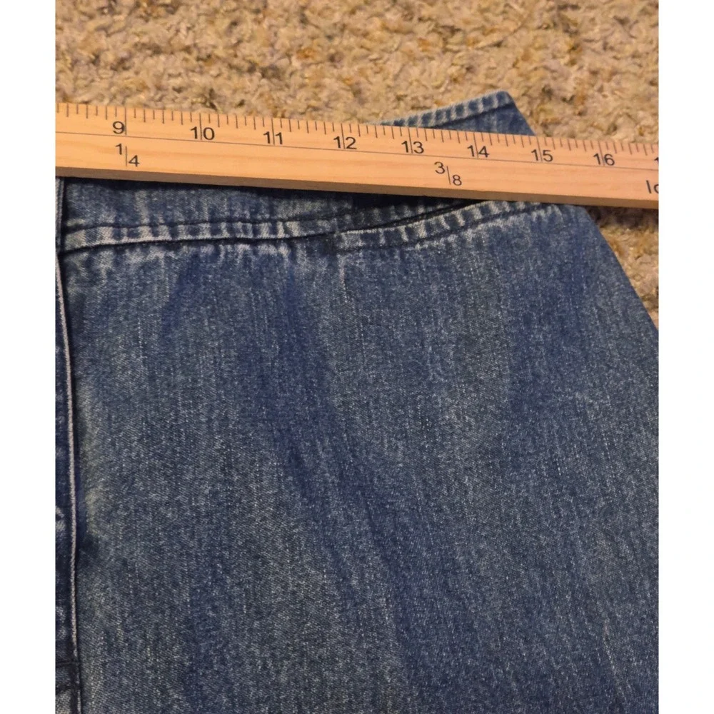 Lauren Jeans Co. Ralph Lauren Denim Maxi Skirt Women's Size 8 Blue